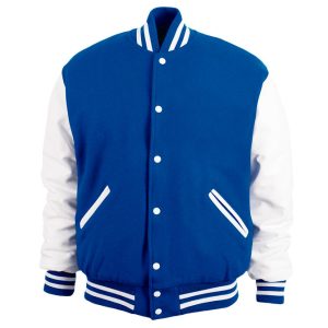 Game Sportswear Adult Varsity Wool Leather Jacket